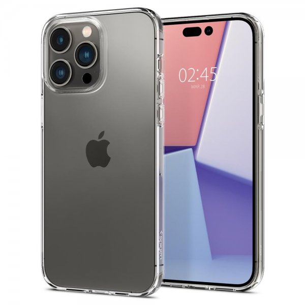 Spigen iPhone 14 Pro Max Deksel Liquid Crystal Crystal Clear