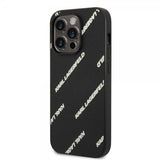 Karl Lagerfeld iPhone 14 Pro Max Deksel Logomania Svart