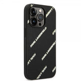 Karl Lagerfeld iPhone 14 Pro Max Deksel Logomania Svart