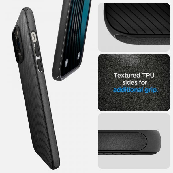 Spigen iPhone 14 Pro Max Deksel Mag Armor MagFit Matte Black