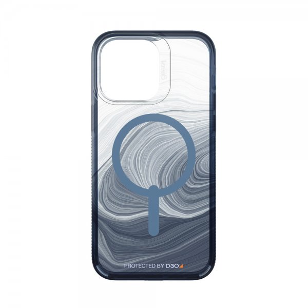 Gear4 iPhone 14 Pro Max Deksel Milan Snap Blue Swirl
