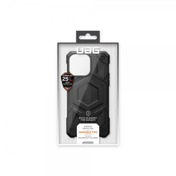 Urban Armor Gear (UAG) iPhone 14 Pro Max Deksel Monarch Pro MagSafe Svart