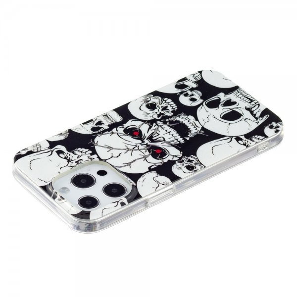 iPhone 14 Pro Max Deksel Motiv Hodeskaller