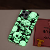 iPhone 14 Pro Max Deksel Motiv Hodeskaller
