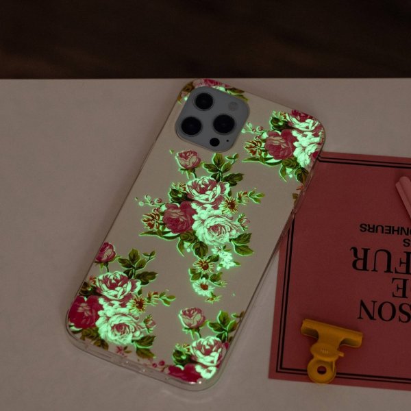 iPhone 14 Pro Max Deksel Motiv Rosa Rosor