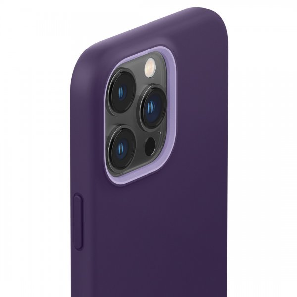 Caseology iPhone 14 Pro Max Deksel Skjermbeskytter Nano Pop 360 Grape Purple