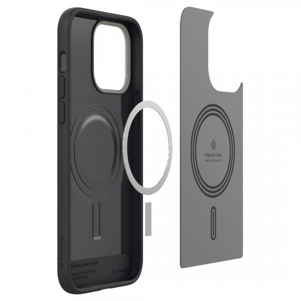 Caseology iPhone 14 Pro Max Deksel Nano Pop Mag Black Sesame