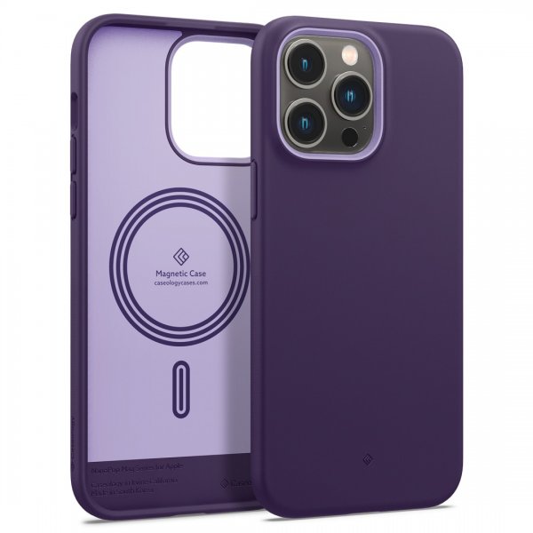 Caseology iPhone 14 Pro Max Deksel Nano Pop Mag Grape Purple