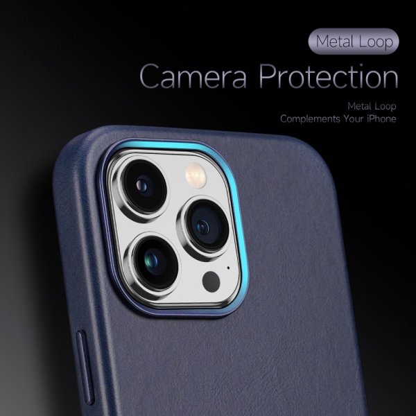 Dux Ducis iPhone 14 Pro Max Deksel Naples Series MagSafe Blå