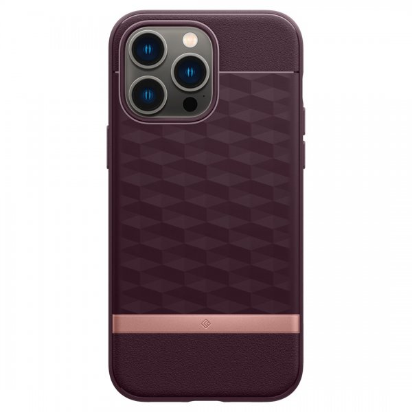 Caseology iPhone 14 Pro Max Deksel Parallax Mag Burgundy Bean
