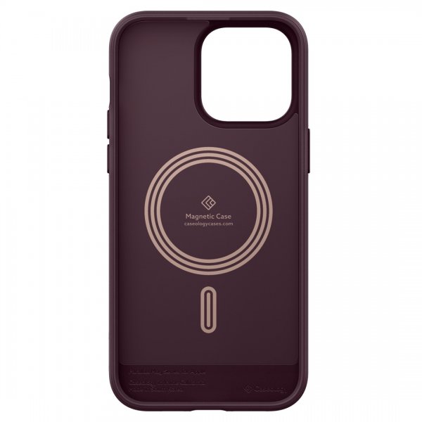 Caseology iPhone 14 Pro Max Deksel Parallax Mag Burgundy Bean