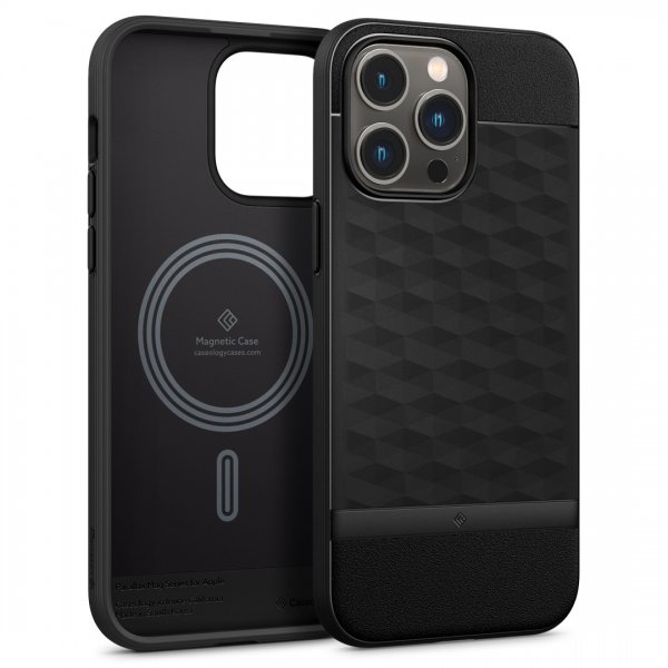 Caseology iPhone 14 Pro Max Deksel Parallax Mag Matte Black
