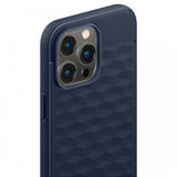 Caseology iPhone 14 Pro Max Deksel Parallax Mag Midnight Blue