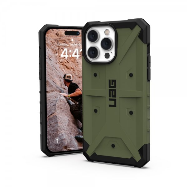 Urban Armor Gear (UAG) iPhone 14 Pro Max Deksel Pathfinder Olive