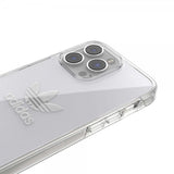 Adidas iPhone 14 Pro Max Deksel Beskyttende Klar Etui Klar