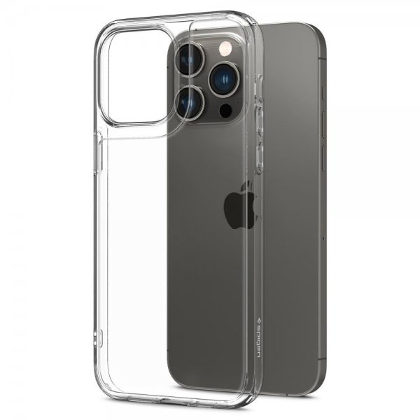 Spigen iPhone 14 Pro Max Deksel Quartz Hybrid Crystal Clear