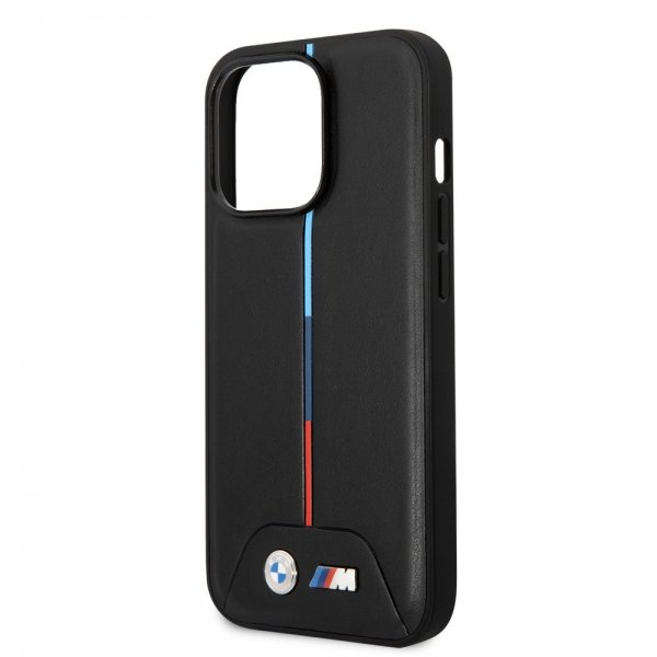 BMW iPhone 14 Pro Max Deksel Tikattu Svart