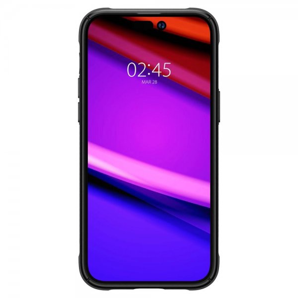 Spigen iPhone 14 Pro Max Deksel Rugged Armor MagFit Matte Black