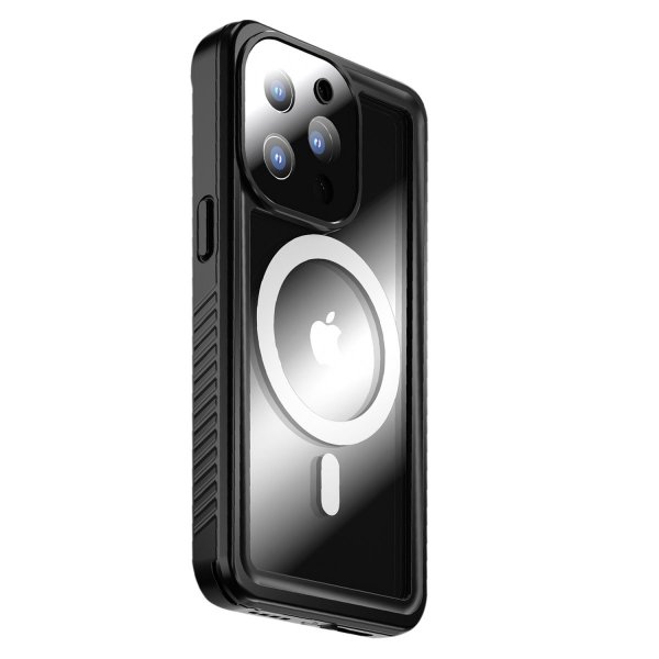 4smarts iPhone 14 Pro Max Deksel Rugged Etui Stark MagSafe Svart