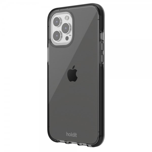 holdit iPhone 14 Pro Max Deksel Seethru Svart