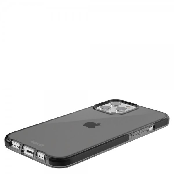 holdit iPhone 14 Pro Max Deksel Seethru Svart