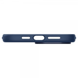Spigen iPhone 14 Pro Max Deksel Silicone Fit MagFit Navy Blue