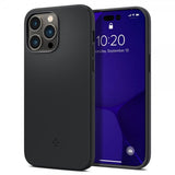 Spigen iPhone 14 Pro Max Deksel Silicone Fit MagFit Svart
