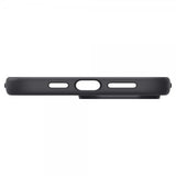 Spigen iPhone 14 Pro Max Deksel Silicone Fit MagFit Svart