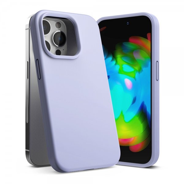 Ringke iPhone 14 Pro Max Deksel Silikoni Lavendel