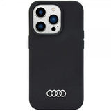 Audi iPhone 14 Pro Max Deksel Silikoni Svart