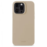 holdit iPhone 14 Pro Max Deksel Silikon Latte Beige