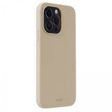holdit iPhone 14 Pro Max Deksel Silikon Latte Beige