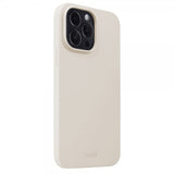 holdit iPhone 14 Pro Max Deksel Silikon Light Beige