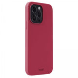 holdit iPhone 14 Pro Max Deksel Silikon Red Velvet