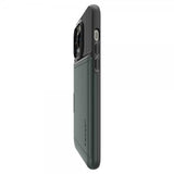 Spigen iPhone 14 Pro Max Deksel Slim Armor CS Abyss Green