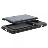 Spigen iPhone 14 Pro Max Deksel Slim Armor CS Metal Slate