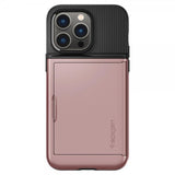 Spigen iPhone 14 Pro Max Deksel Slim Armor CS Rose Gold