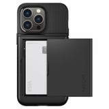 Spigen iPhone 14 Pro Max Deksel Slim Armor CS Svart