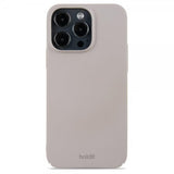 holdit iPhone 14 Pro Max Deksel Slim Case Taupe