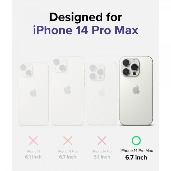 Ringke iPhone 14 Pro Max Deksel Slim Clear