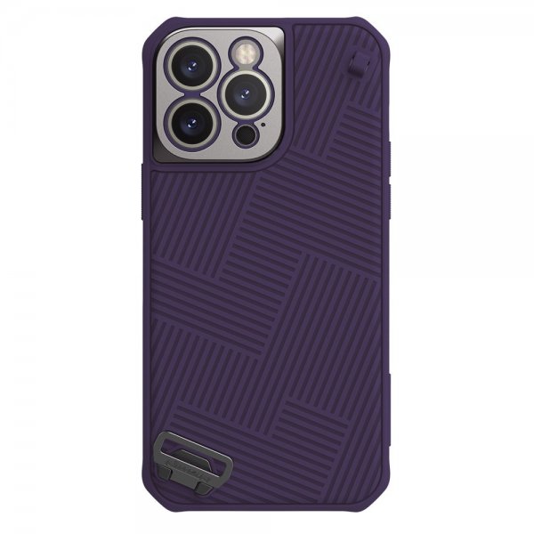 Nillkin iPhone 14 Pro Max Deksel Strap Case Lilla