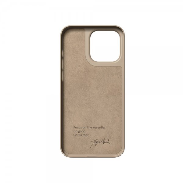 Nudient iPhone 14 Pro Max Deksel Thin Case MagSafe Clay Beige
