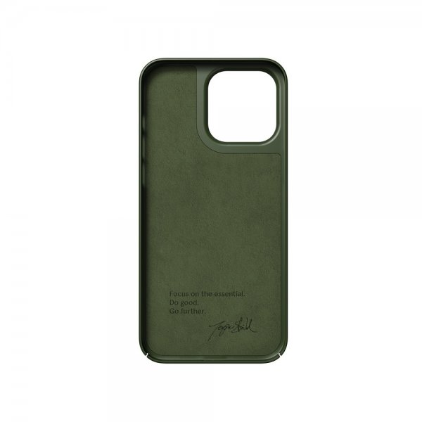 Nudient iPhone 14 Pro Max Deksel Thin Case MagSafe Pine Green