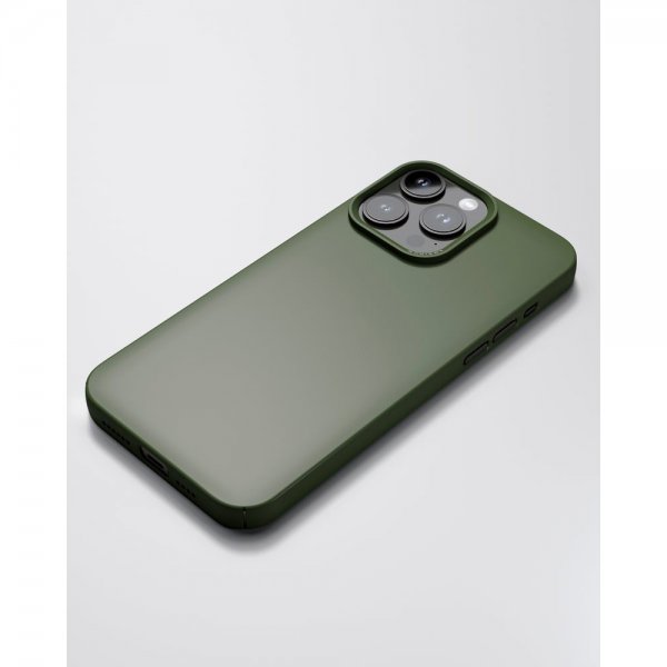 Nudient iPhone 14 Pro Max Deksel Thin Case MagSafe Pine Green