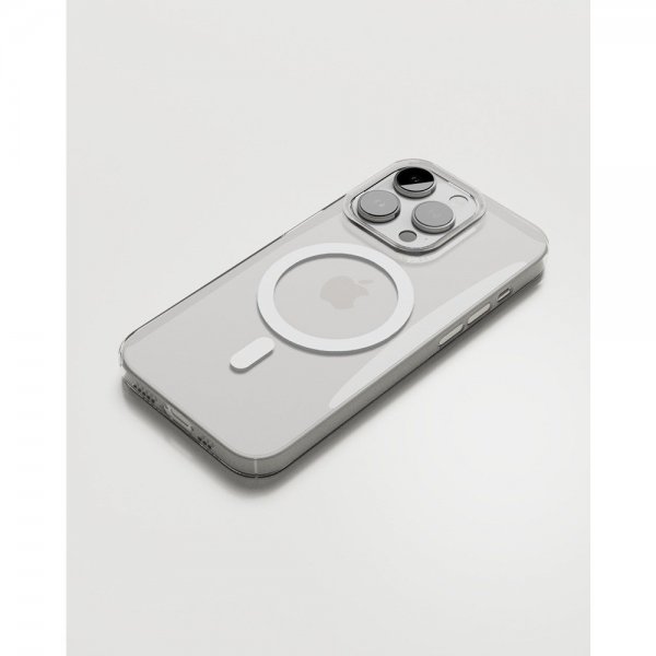 Nudient iPhone 14 Pro Max Deksel Thin Case MagSafe Transparent