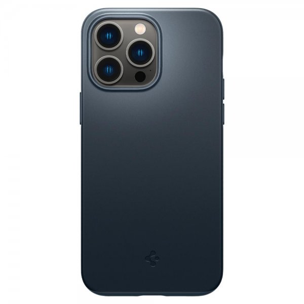 Spigen iPhone 14 Pro Max Deksel Thin Fit Metal Slate