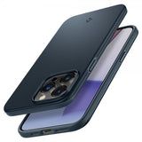 Spigen iPhone 14 Pro Max Deksel Thin Fit Metal Slate