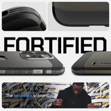 Spigen iPhone 14 Pro Max Deksel Tough Armor MagFit Gunmetal