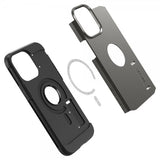 Spigen iPhone 14 Pro Max Deksel Tough Armor MagFit Gunmetal