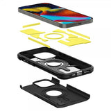 Spigen iPhone 14 Pro Max Deksel Tough Armor MagFit Svart